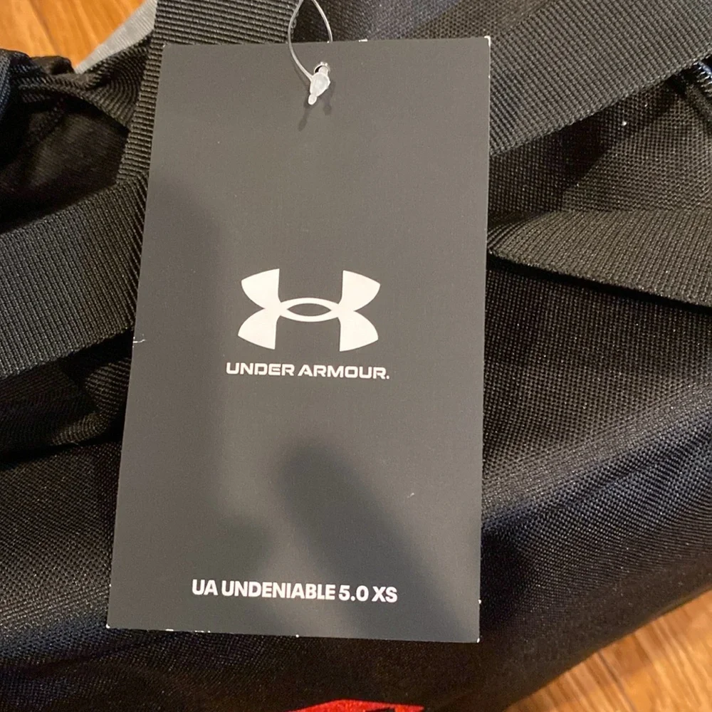 Under Armour Black Duffel Bag NWT